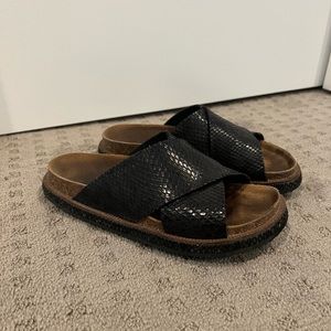 Free People Sidelines Footbed Sandals